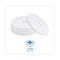 Boardwalk Polishing Floor Pads, 15" Diameter, White, PK5 BWK4015WHI - alternate 5